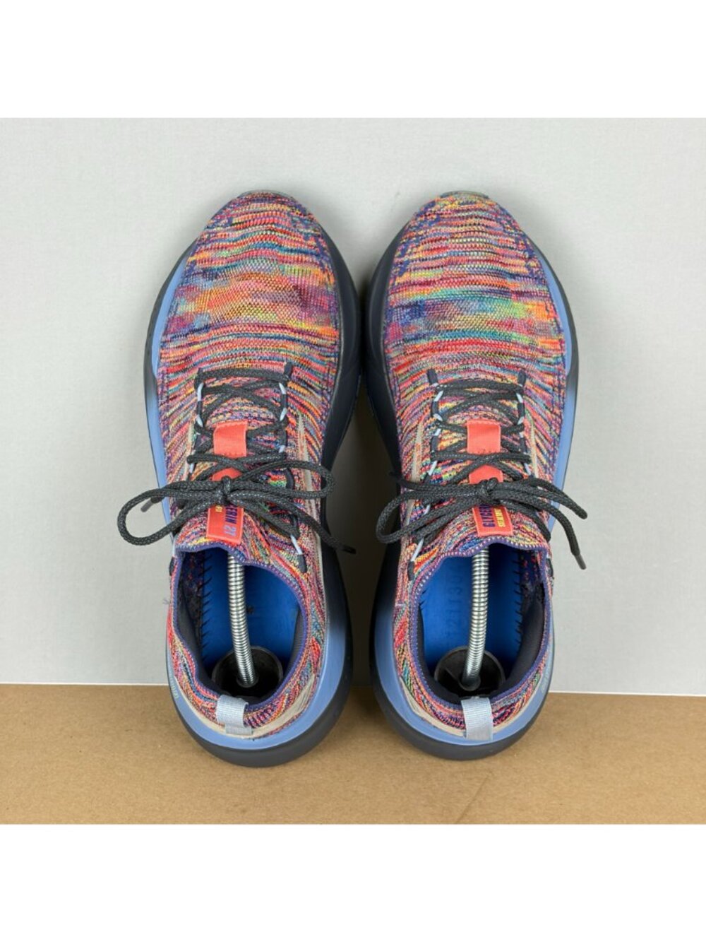 Brooks Glycerin 21 Stealthfit Knit Athletic Shoes Womens 10 Blue Multicolor - Picture 9 of 10